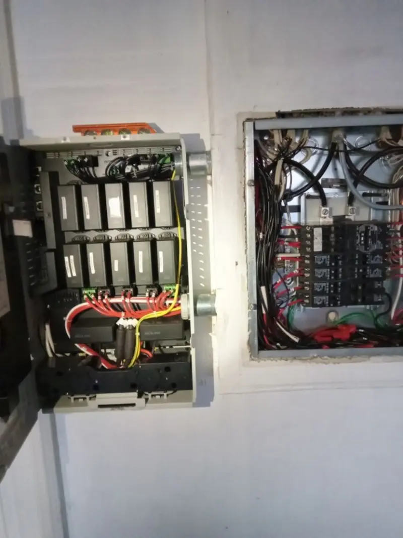 Electrical panel upgrade completed for Indoor Lighting Installation in Abilene